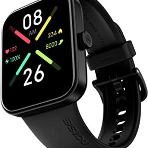 Noise Pulse Go Buzz Smart Watch with Advanced Bluetooth Calling, 1.69" TFT Display, SpO2, 100 Sports Mode with Auto Detection, Upto 7 Days Battery (2 Days with Heavy Calling) - Midnight Blue